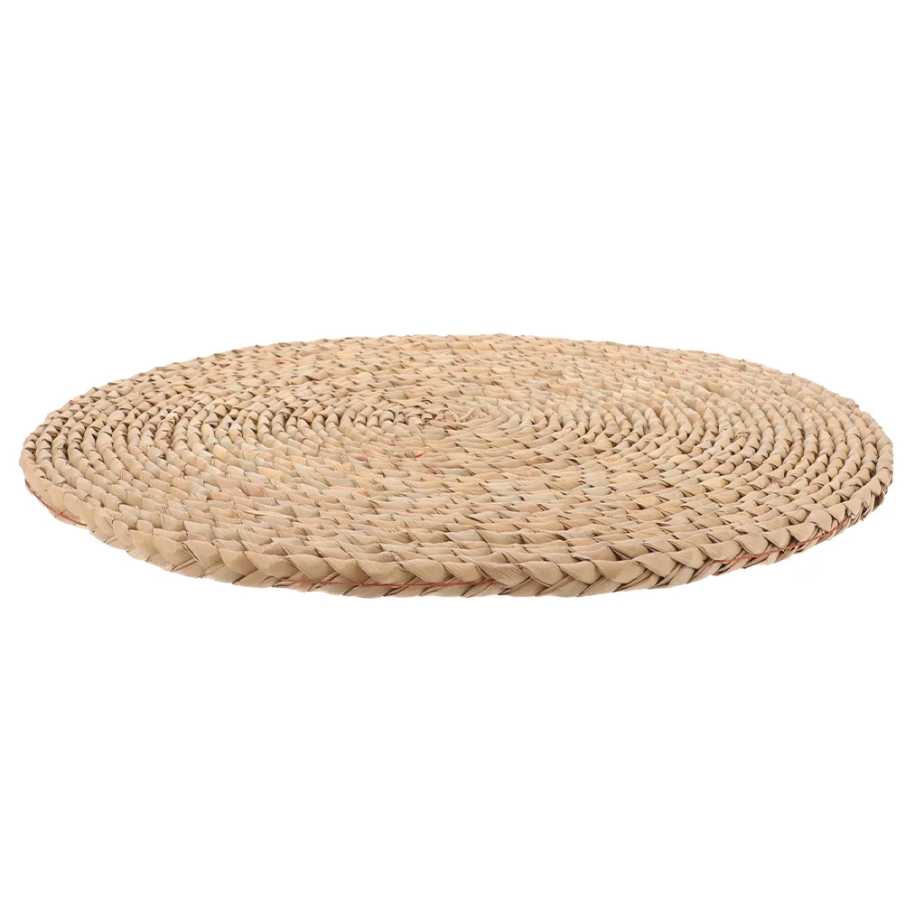 

Straw Futon Cushion Chair Pads Restaurant Mat Woven Floor Meditation Cattail Grass