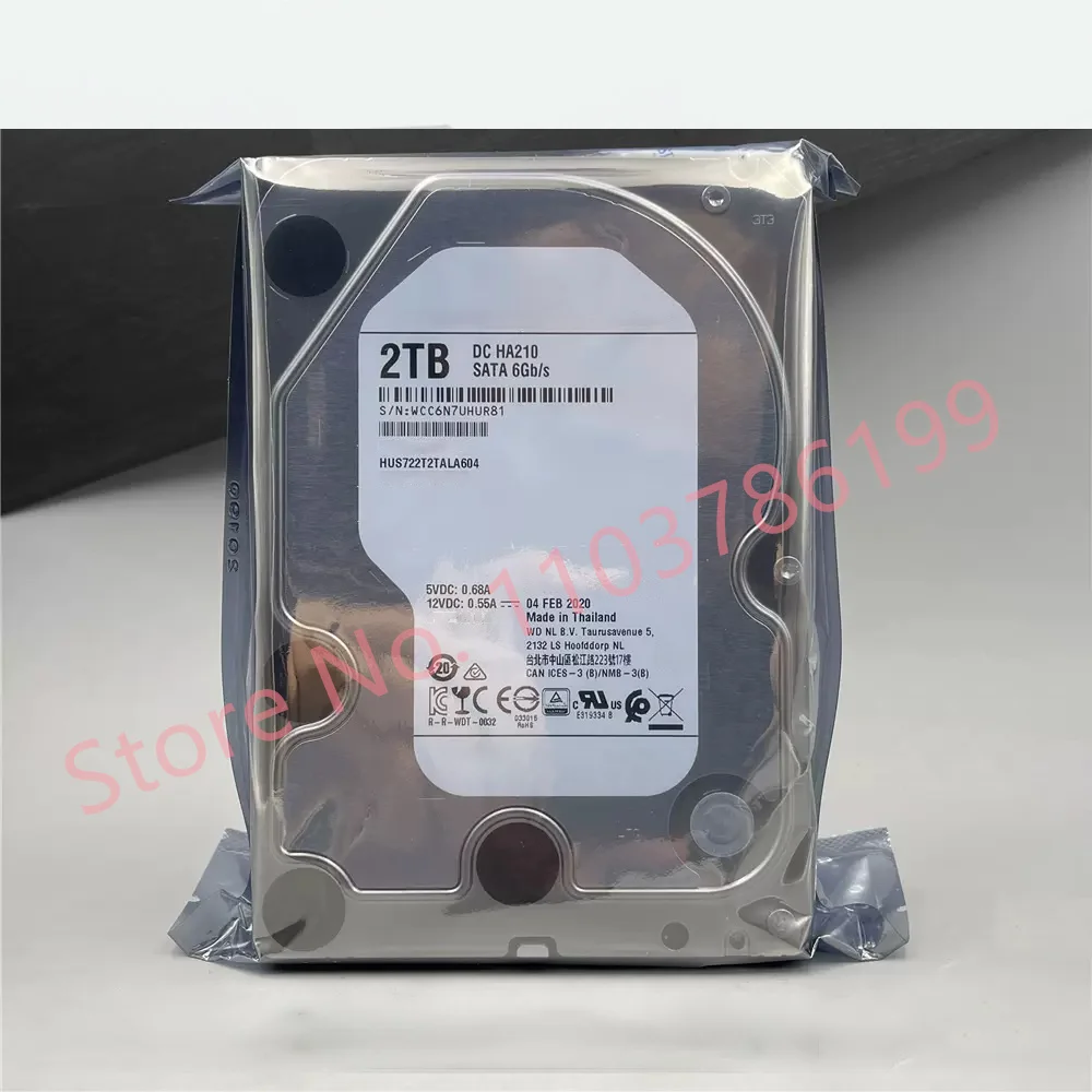 For WD 2TB 128MB 7200RPM 3.5