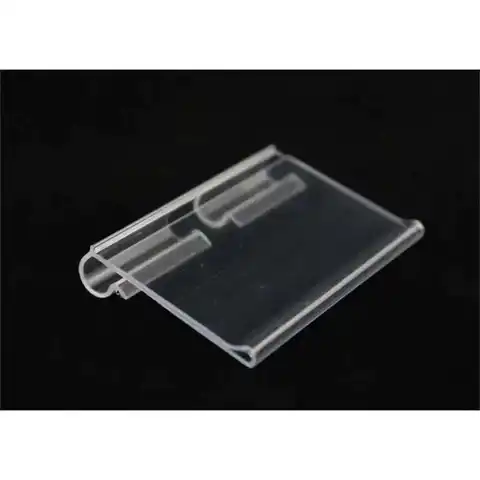 30pcs 뜨거운 판매 슈퍼마켓 분명 Pvc 가격 태그 기호 레이블 디스플레이 홀더 가격 광고 프로 모션 이름 카드 저장소 선반