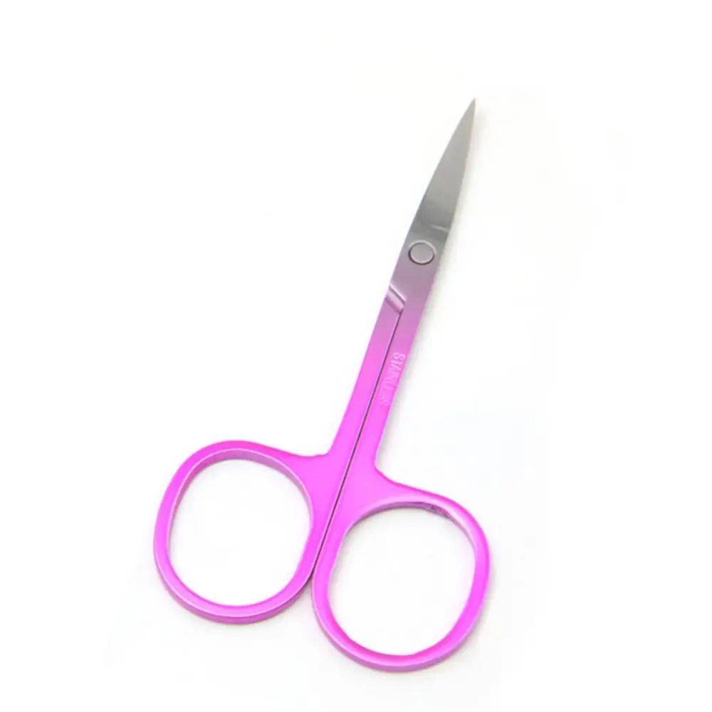 MtssiiCuticle Cutter Stainless Steel Dead Skin Remover Pedicure Scissors Nail Art Tool Eyebrow Small scissors Make Up Tool