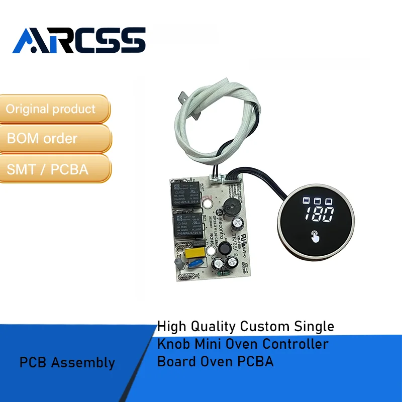 لوحة تحكم صغيرة بمقبض واحد مخصصة عالية الجودة للفرن PCBA