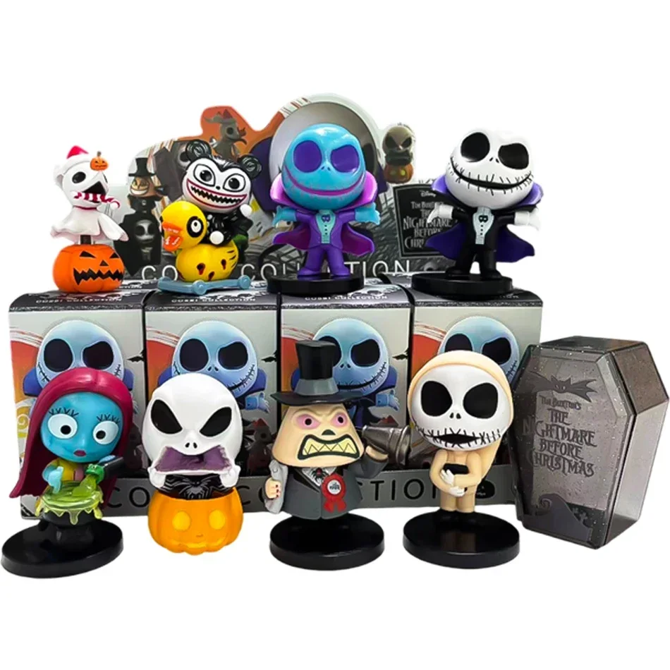 Figurki Hot Toys z filmu Miasteczko Halloween (Nightmare Before Christmas) z 2025 roku, figurki kolekcjonerskie Jack, Sally, Cosbi, lalki, prezent na święta i urodziny