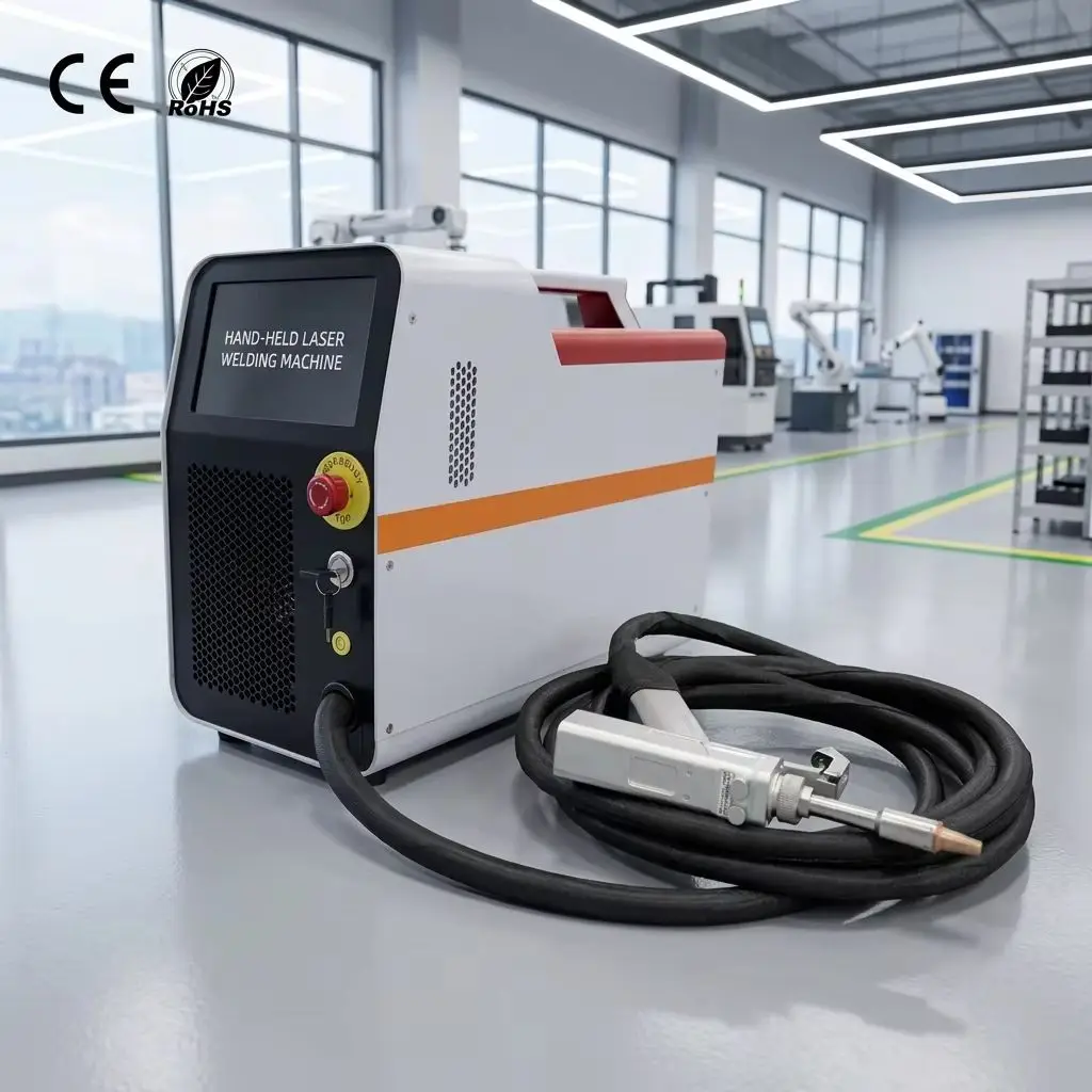 ActionLasers 700W Max Output Handheld Fiber Laser Welding Machine Air Cooled Portable Welder Metal 220V X1 Pro Laser Source view 2