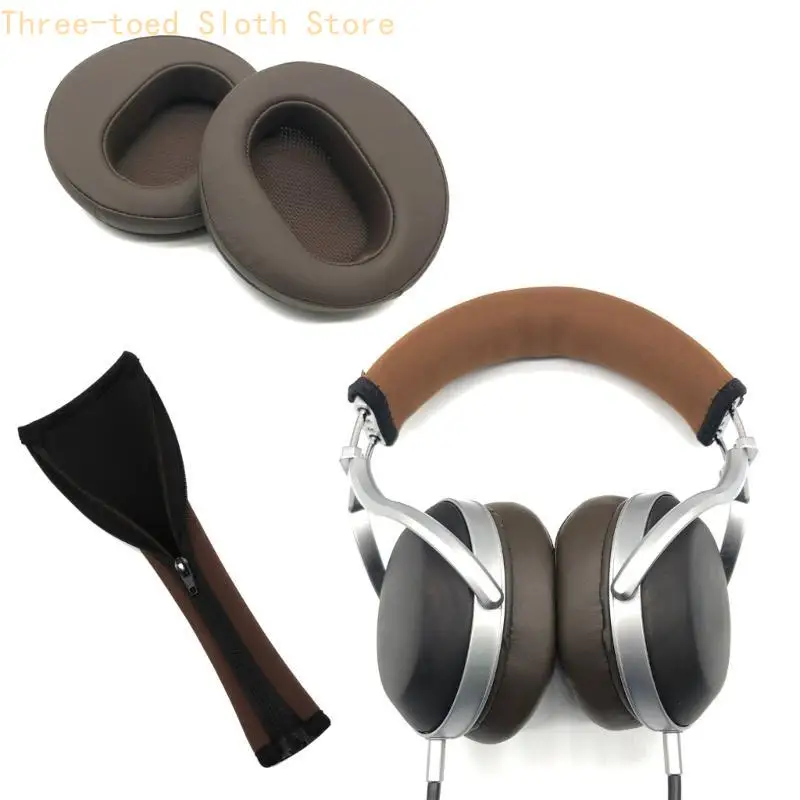 Kopfhörer-Earpads Ohrkissen Stirnband für AH-D2000 D5000 D5200 D7000 Headsets E74A