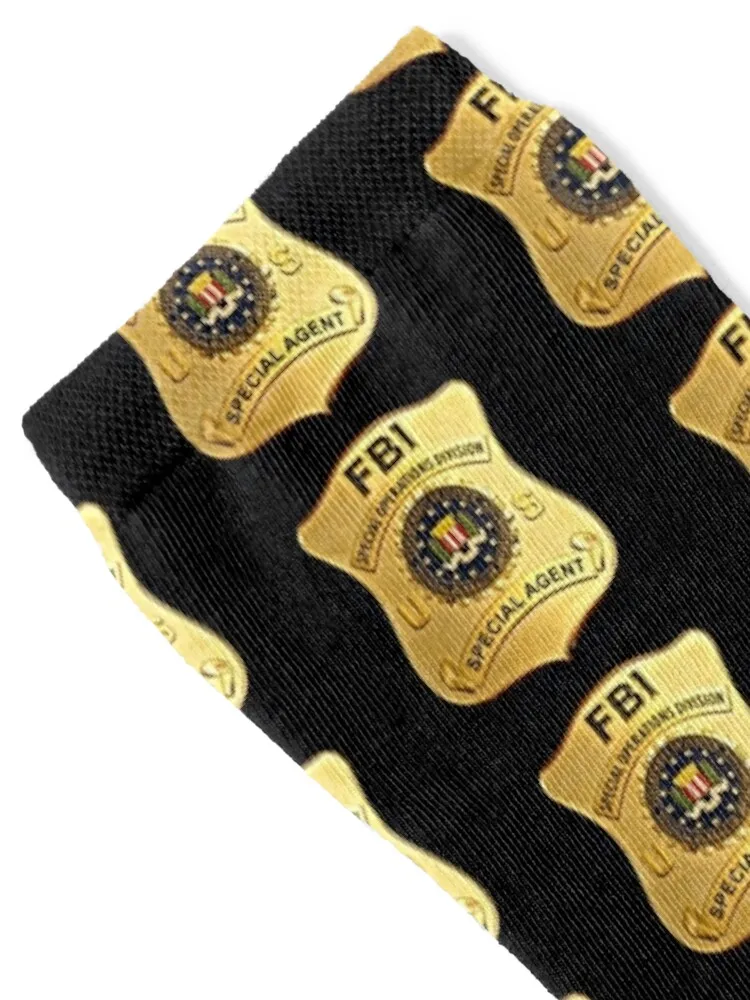 FBI SPECIAL AGENT Socks hip hop halloween sport sports stockings Luxury Woman Socks Men's