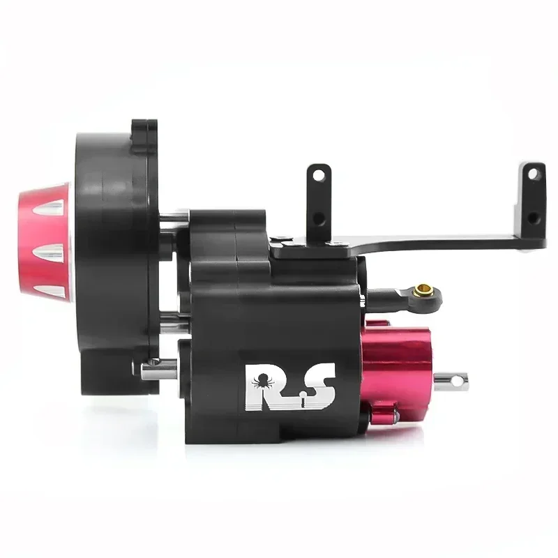 

Metal 2 Speed Shiftable Transmission Gearbox For Axial SCX10 & SCX10 II III 1/10 RC Crawler Car Upgrades Parts