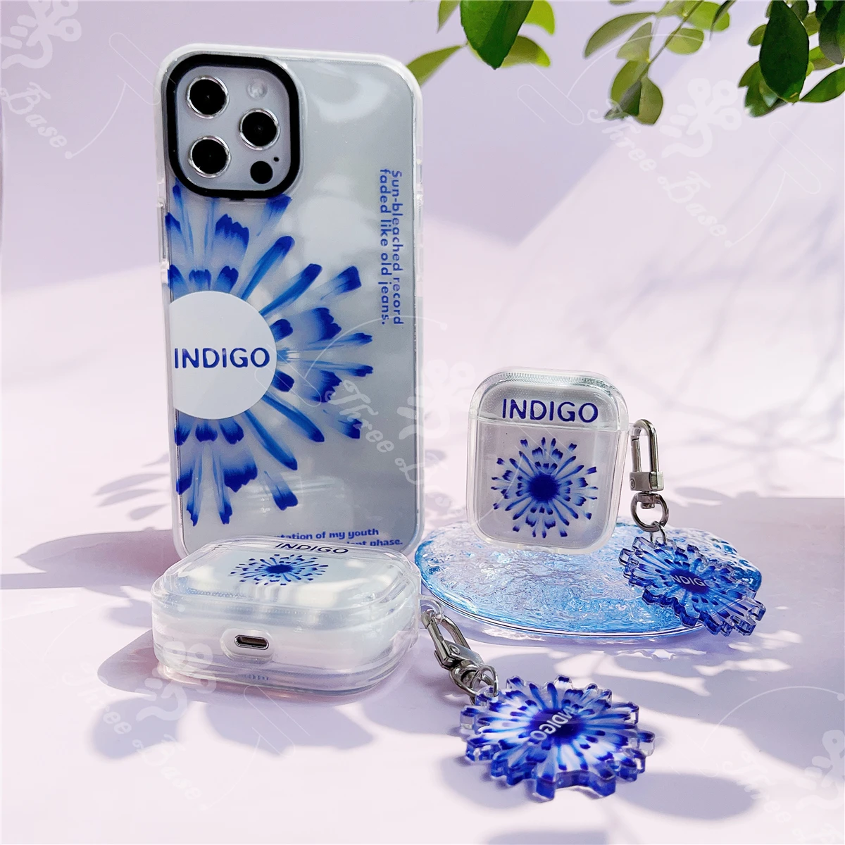 Funda para AirPods 3 Gen 2 pro2 RM INDIGO Samsung Buds2 pro, funda con llavero, cordón, portátil, a prueba de golpes, protector suave de TPU