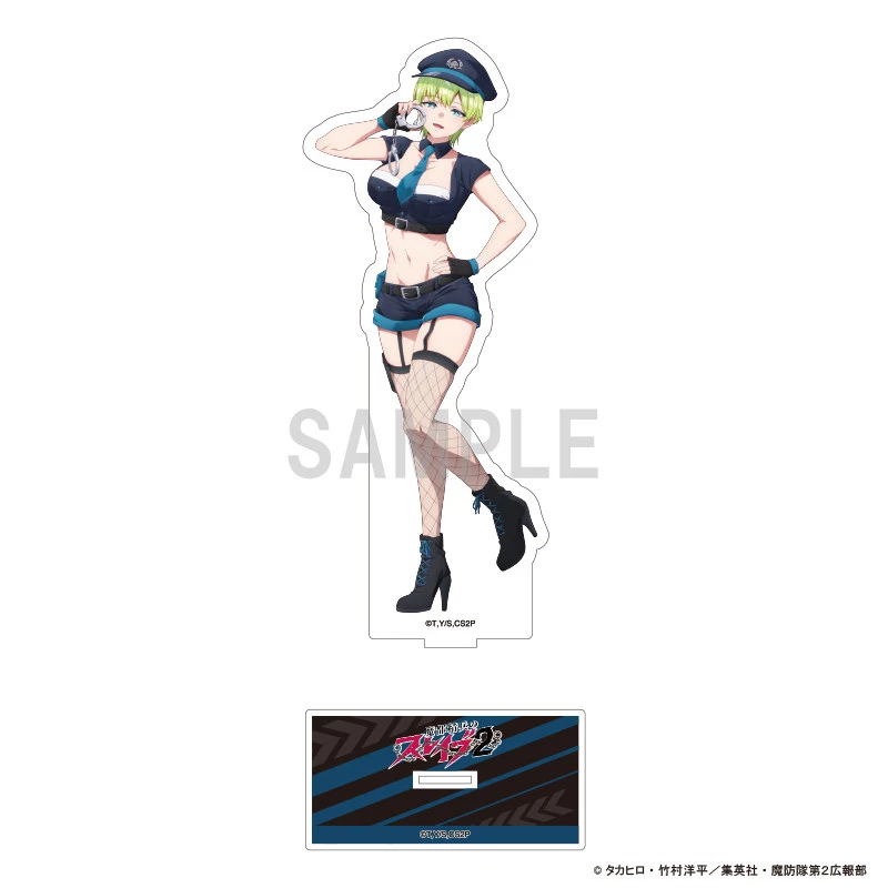 Anime Mato Seihei No Slave Uzen Kyōka Azuma Himari Azuma Yachiho Figure Human-shaped Acrylic Stand Model Plate Keychains