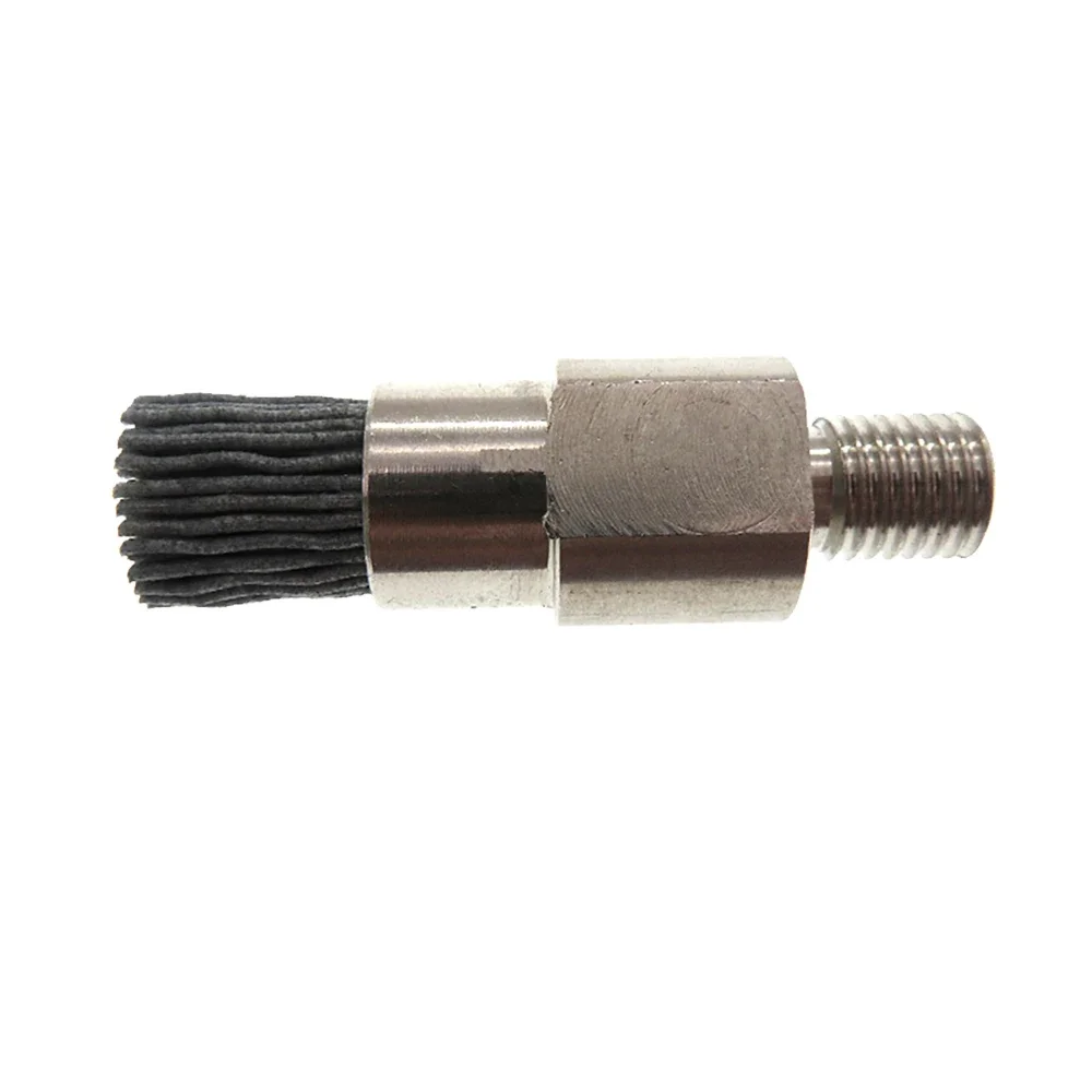 Deburring and Polishing End Brushes of Abrasive Nylon Filament for Surface Finishing Blind Holes Cleaning for Metal Aluminum