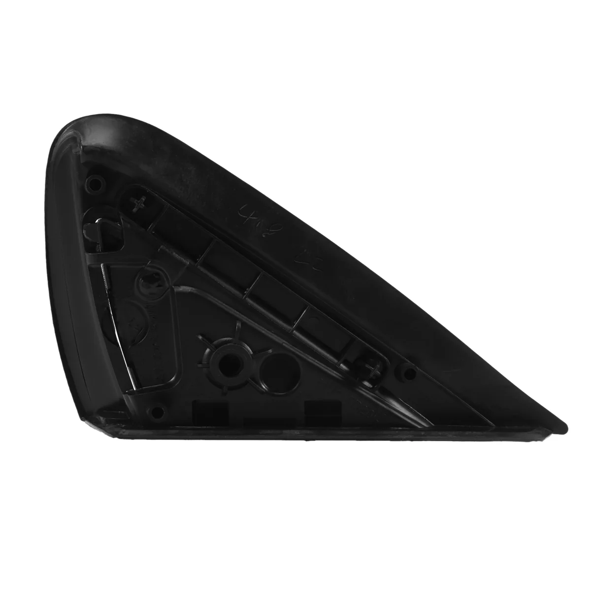 Car Front Right Window Triangle Plate Side Mirror Corner Triangle Garnish Cover Panel for Citroen C4 C4L 2012-2015