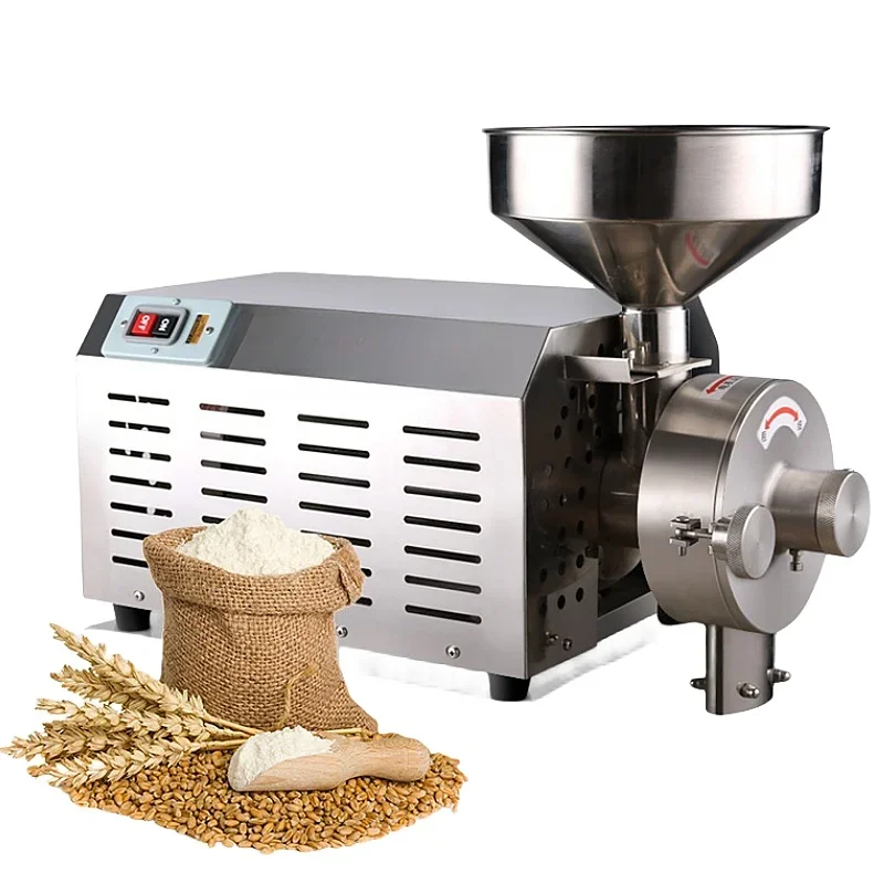 

High quality stainless steel commercial large capacity flour milling machinery grinder machine flour mill