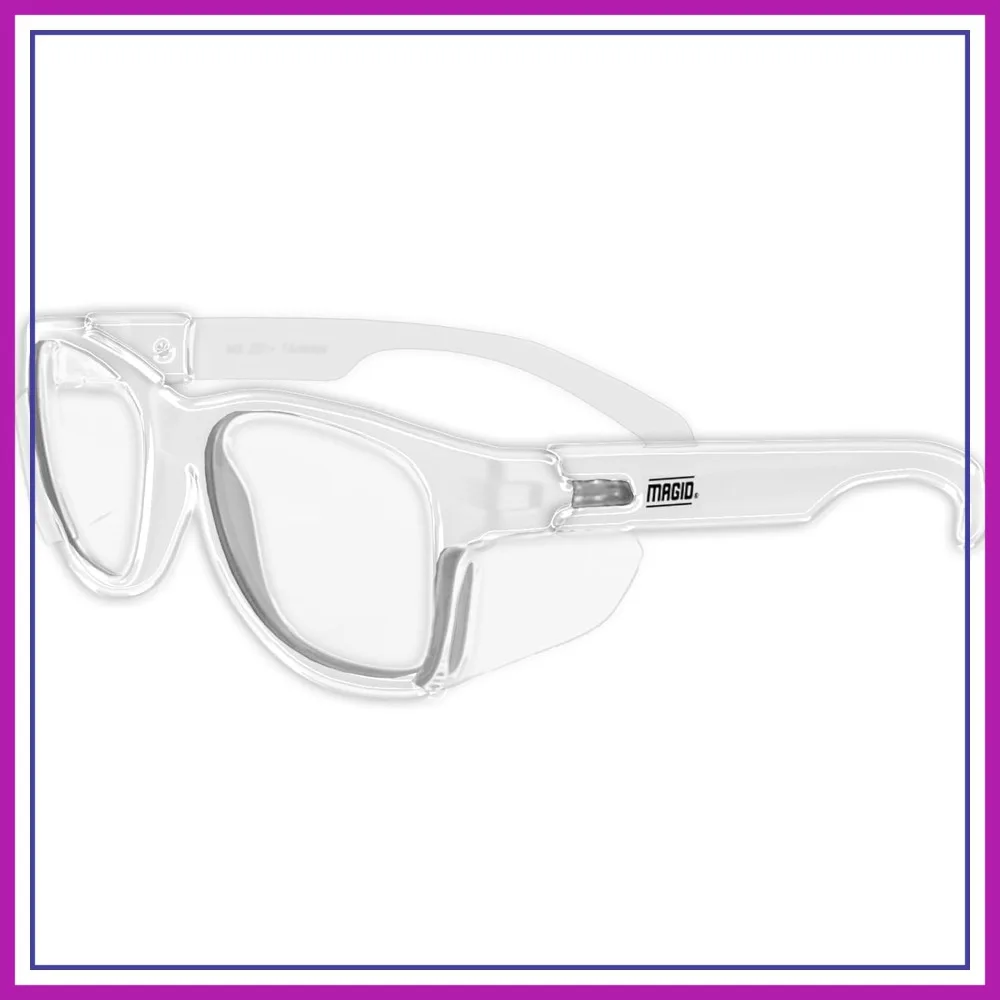 

Safety Glasses 6-Pack Clear Lens ANSI Z87.1+ Anti-Fog Scratch Resistant UV Protection for Construction Industrial