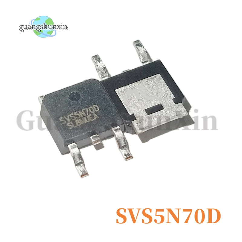 10PCS New original 5N70D 5N70 SVS5N70D SVSSN70D TO-252 SMT MOSFET