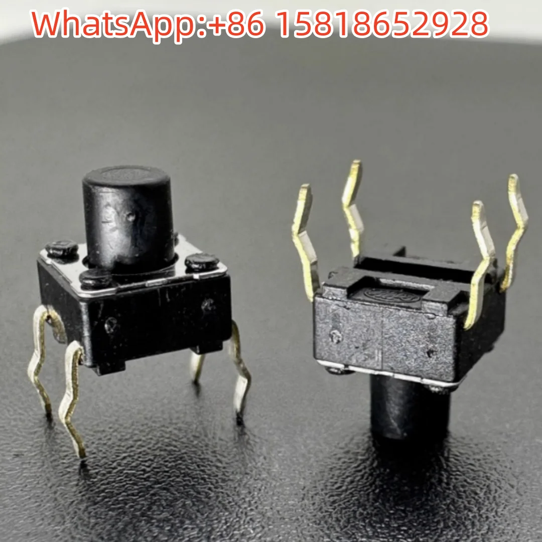 

20pcs SKHHBWA010 tactile switch 6*6*7 grey buttons straight into 4 pins original Japanese ALPS.
