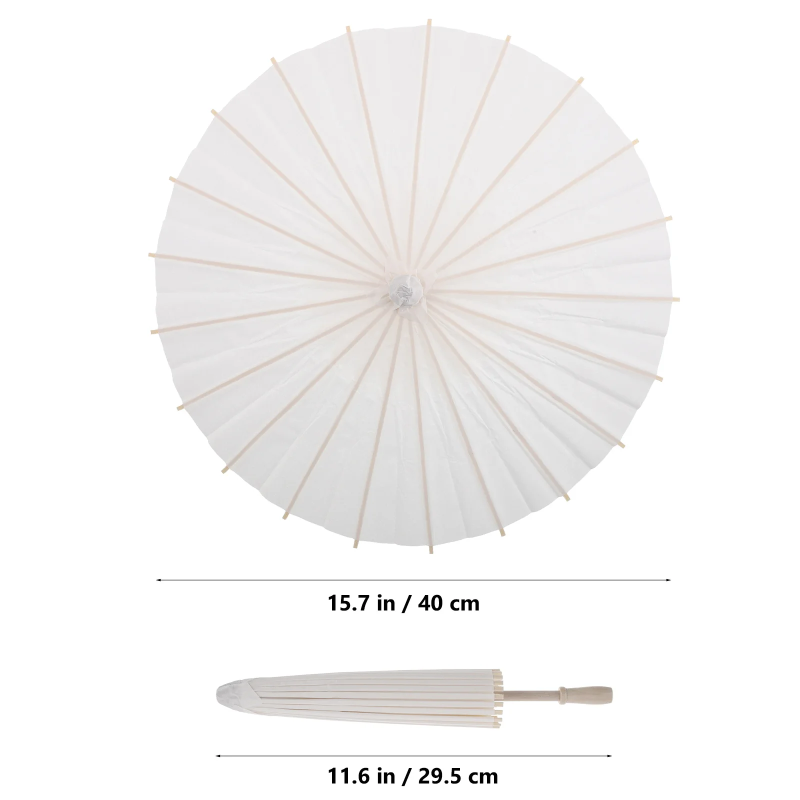 2 قطعة مظلة ورقية زيتية صغيرة للأطفال يدويا فارغة دهان داي الحرفية المظلة الزخرفية المظلات الصغيرة هدايا الحفلات