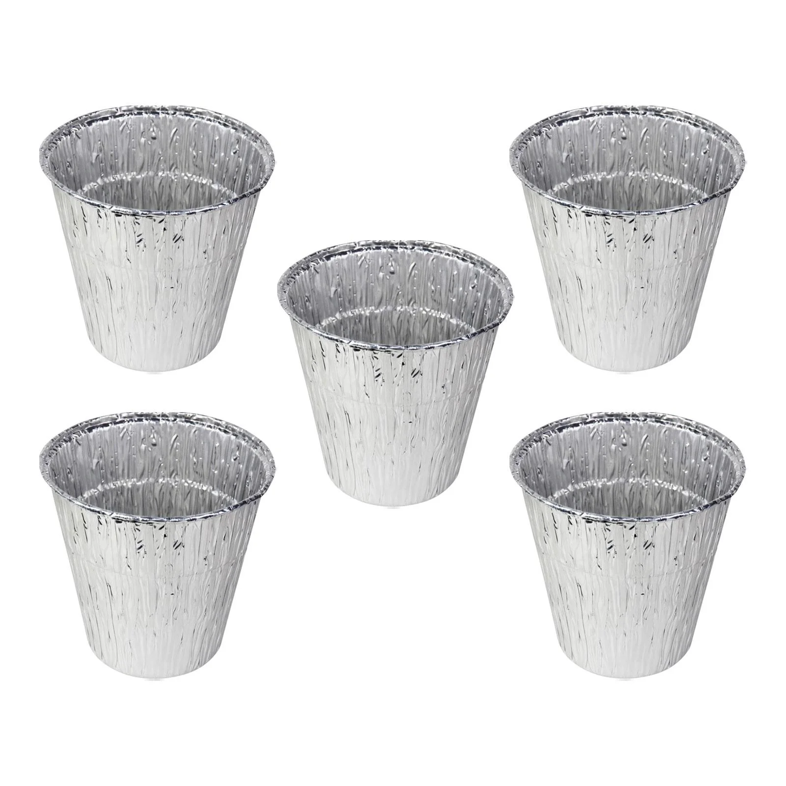 Revestimientos de cubo de grasa, accesorio de parrilla resistente al calor, limpieza sin esfuerzo, limpieza sin complicaciones para asar, Picnic, Patio, 5 piezas