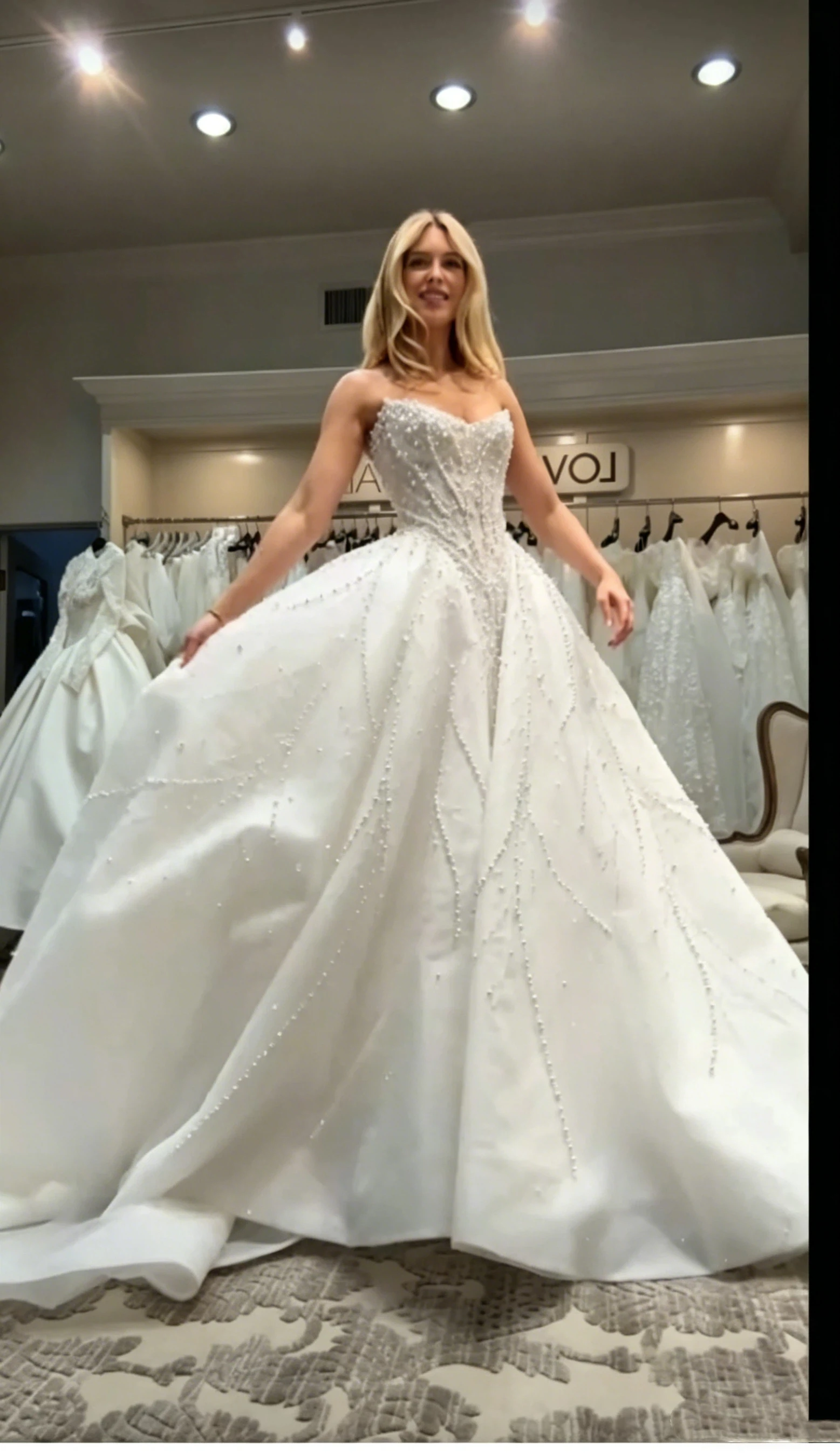 Luxurious Sparkling Lace Bead Embroidery Beaded Wedding Dress Sexy Sweetheart Off Shoulder Princess Bridal Dress Customized