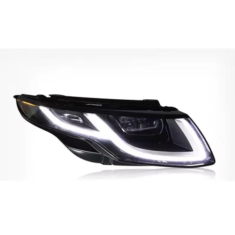 SJC Auto Car Head Light For Land Rover Range Rover Evoque 2013-2017 Headlight Upgraded New Style LED Headlights