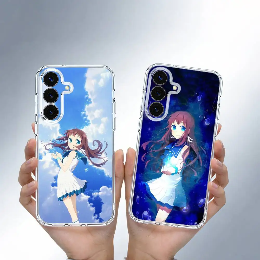 M-Manaka Mukaido  phone Case For Samsung S25,24,21,22,23,30,Ultra,20,Plus,Fe,Lite,Note Transparent Cover
