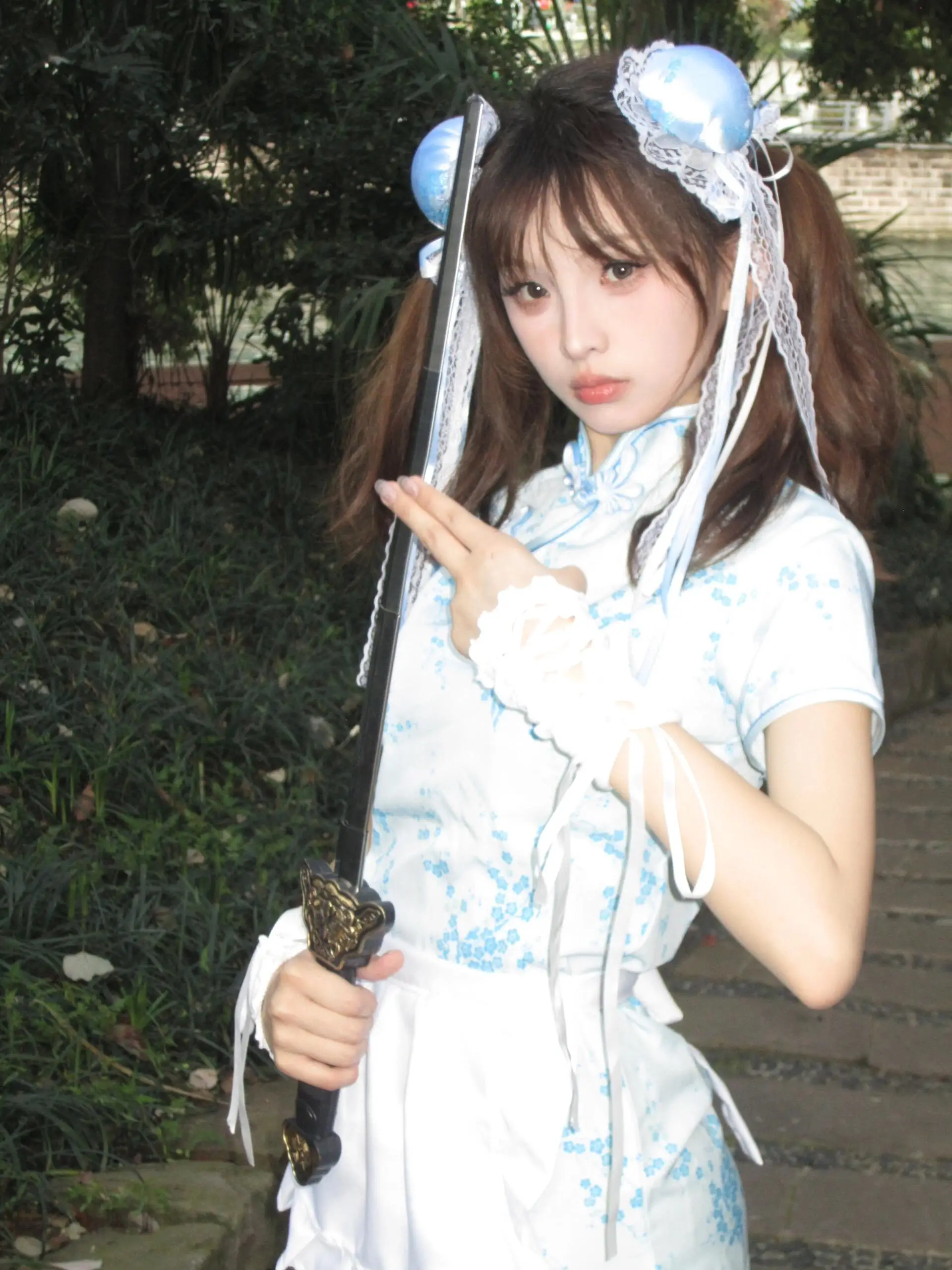 Nowy chiński strój Sle Dr loween Cisas Cosplay orm Soft Girl Maid Skirt ort do noszenia na co dzień