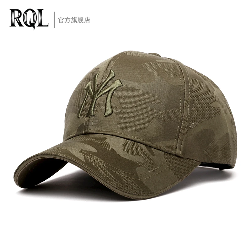 Baseball Cap for Men Fashion Designer Women\'s Golf Sports Hat Hip Hop Embroidery Letter Trucker Hat Green Camouflage Snacback