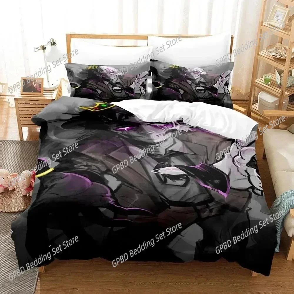 

Ranboo Comfortable Duvet Quilt Cover Pillowcase Bedding Set Children Bedroom Decoration Home Textile