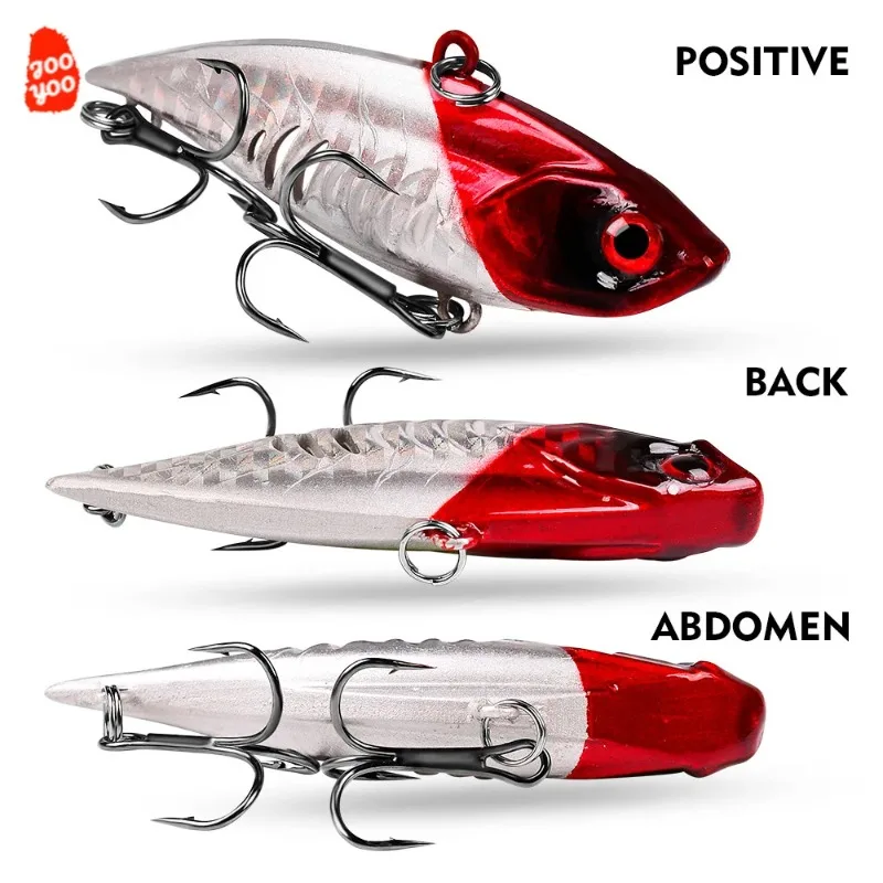 1 Stück 6,5cm 11g Angelköder Minnow Qualitäts-Profi-Köder Schwimmköder Gelenkter Köder in Schwarz Rot Grün 5 Farben Garnelen-Köder