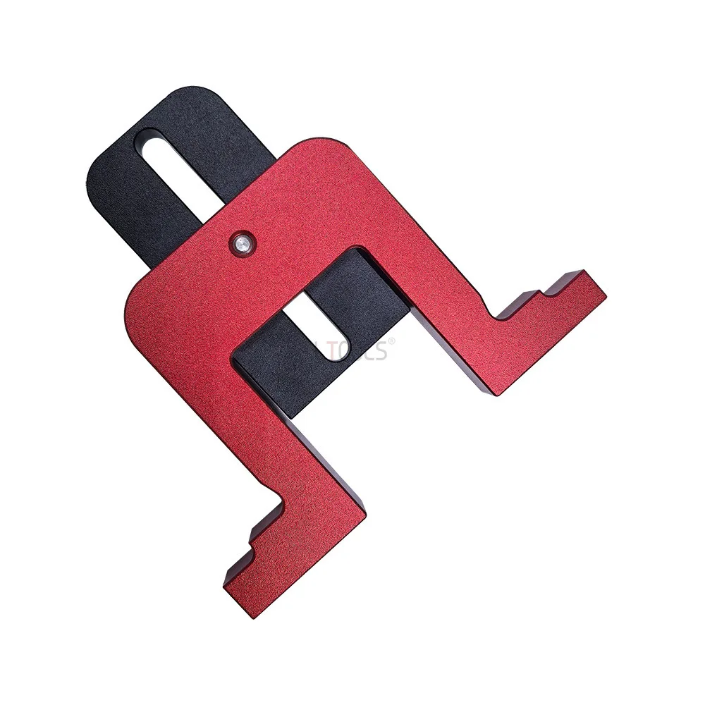 Woodworking Height Ruler Aluminum Alloy Adjustable Limiter Electric Circular Saw Milling Cutter Height Adjustment Gauge 1 Piece