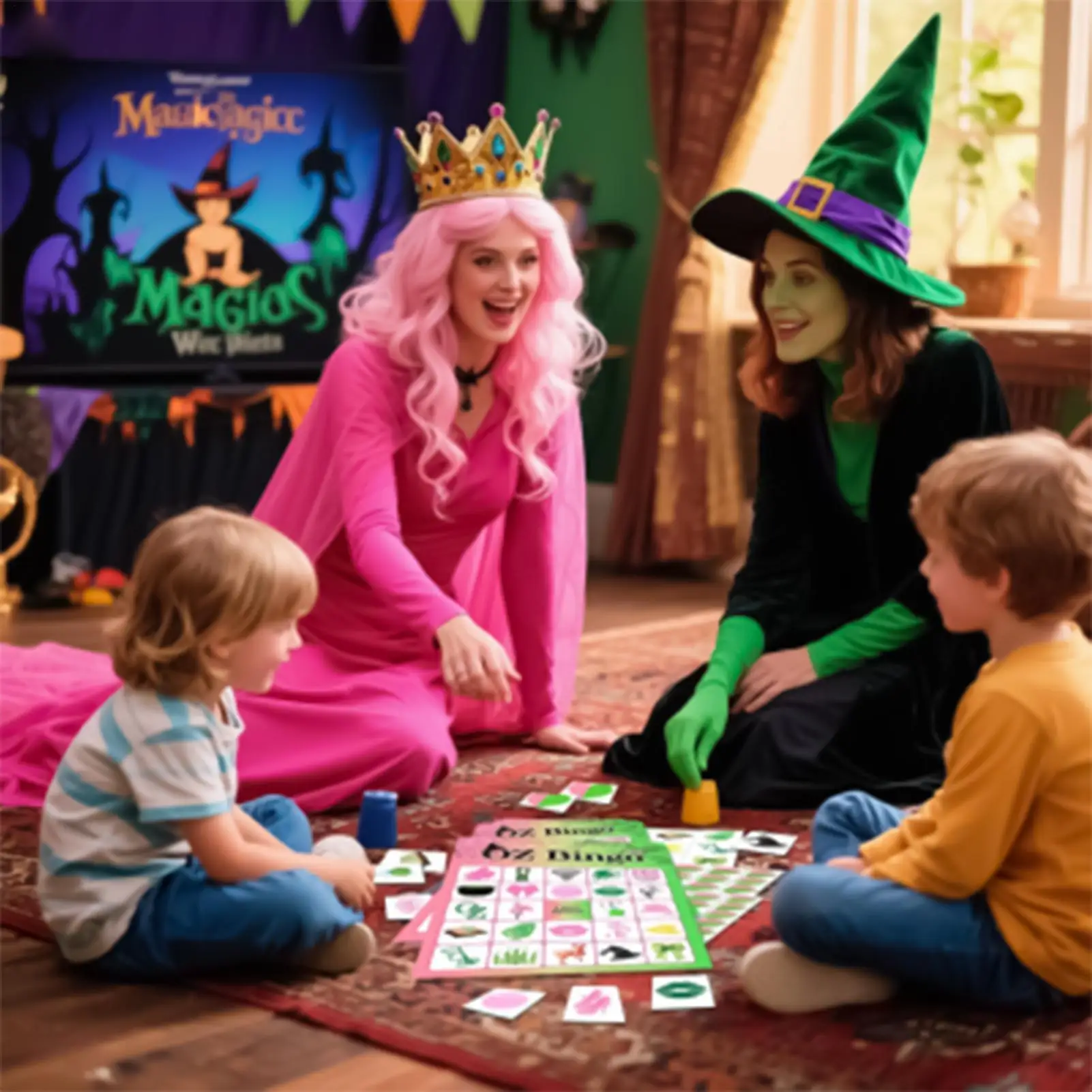 

Halloween Bingo Games Halloween Party Bingo Cards For Kids Portable Deck Holiday Supplies For School Classroom Children Beginner