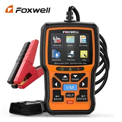 FOXWELL NT301 Plus OBD2 Automotive Scanner Tool 12V Battery Tester OBDII EOBD Live Data Code Reader Car Diagnostic Scan Tool