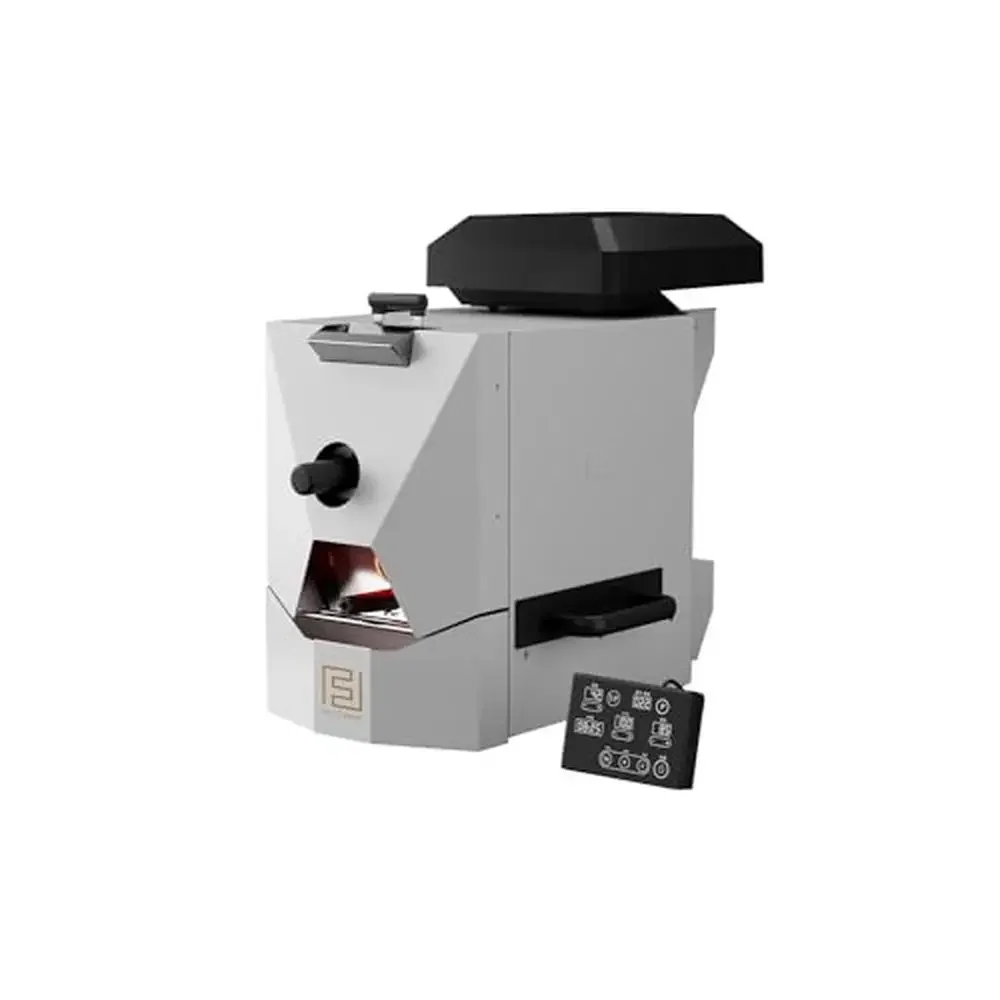 Kaffeeröster-Maschine, automatischer manueller Modus, Haushalt, gewerbliches Backen, max. 500 g Kapazität, rauchfrei, direkte Feuerimitation