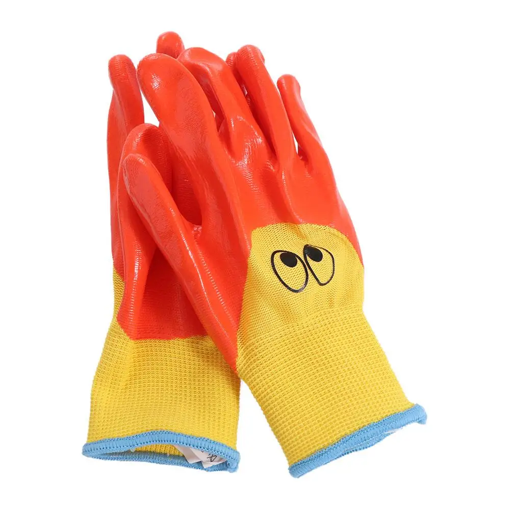 

Durable Safety Gardening Gloves Latex Anti Bite Cut Kids Garden Glove Anti-stab Waterproof Children Protective Gloves Handwork