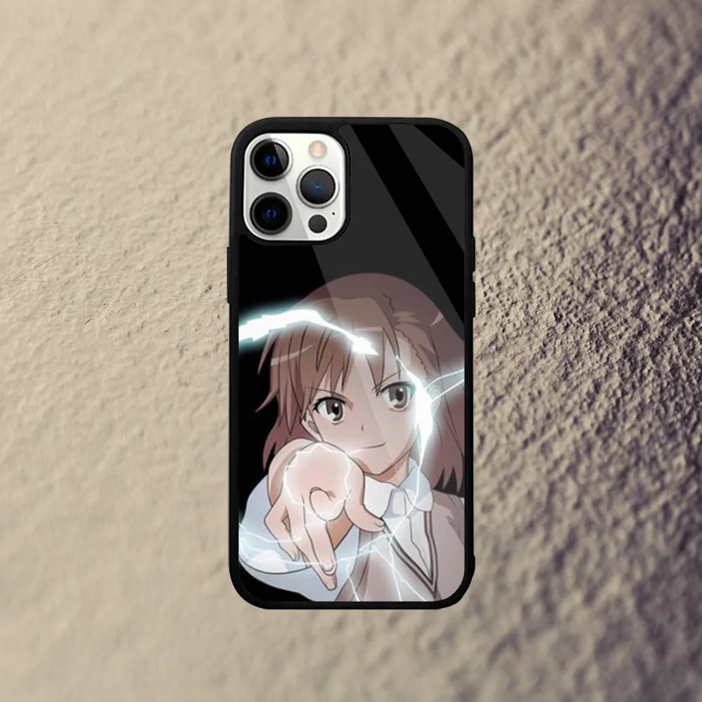 M-Misaka Mikoto Cute Anime Phone Case For iPhone 15,14,13,12,11,Plus,Pro,Max Mini Magsafe Magnetic Wireless Charging