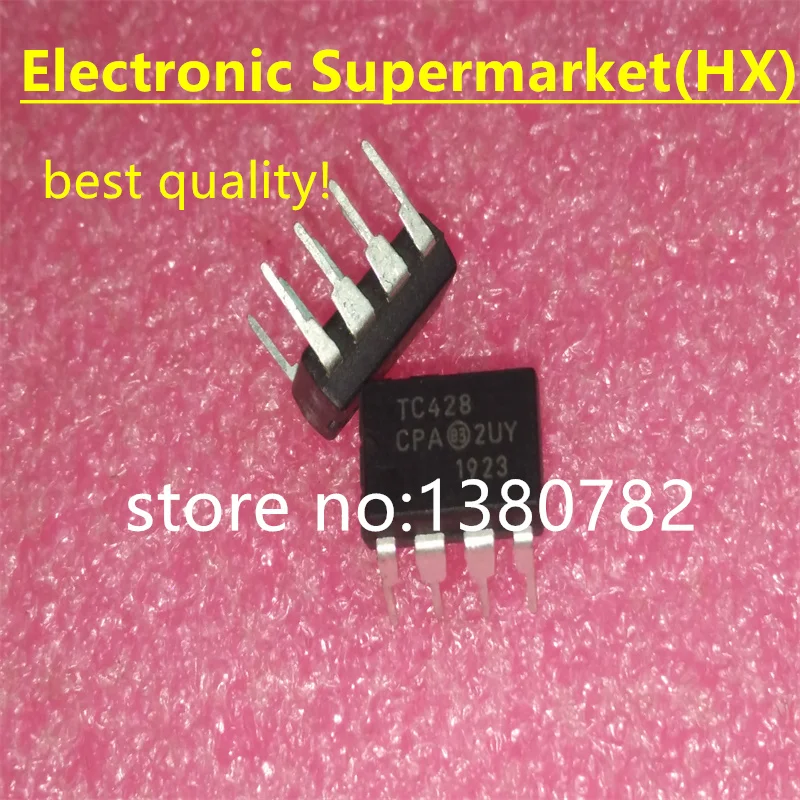 Free shipping 10pcs-50pcs TC428CPA TC428 DIP-8 IC In stock!