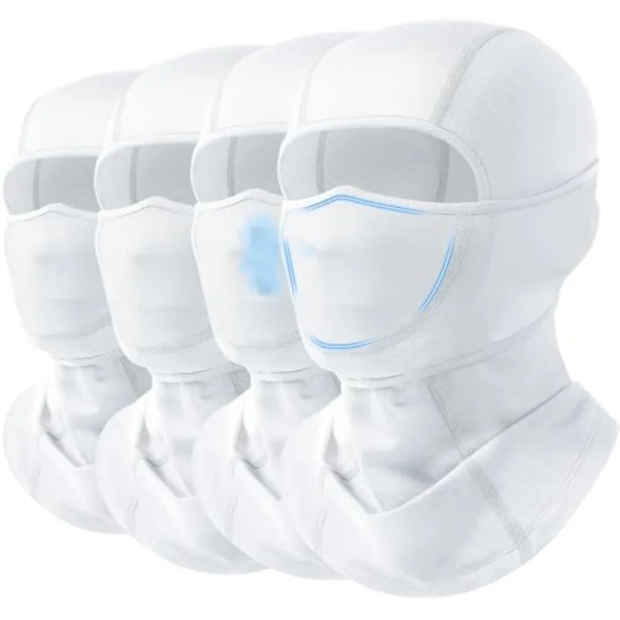 

Ski Mask Balaclava Shiesty, Motorcycle Breathable Face Mask with Movable Deisgn Men Women-Windproof UV for Outdoor Work