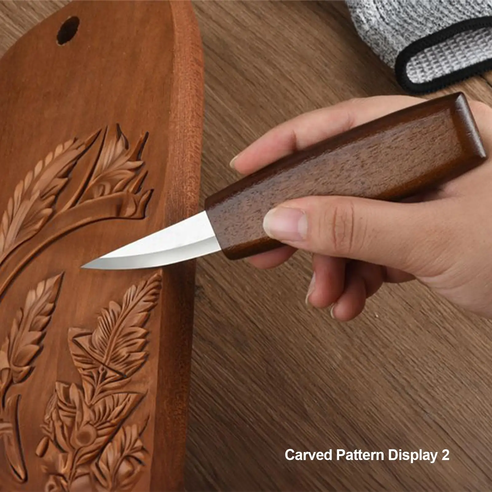 

Wood Carving Tools Set Etching Craft Cutter 10 Pieces Kit Wood Carving Set With Storage Bag For DIY Lovers Beginners Carpenters