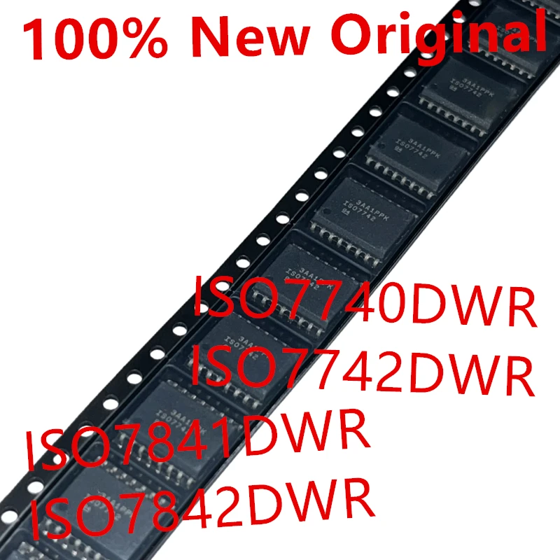 10piece  ISO7740DWR 、ISO7742DWR 、ISO7841DWR 、ISO7842DWR  New Interface Digital Isolator Chip  ISO7740 、ISO7742 、ISO7841 、ISO7842