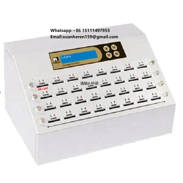 Write Protection SD M-SD TF Card Duplicator Copier Stand-alone 2GB/Min Speed 16/24/32 Slots