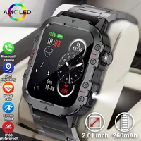 Nuevo Reloj Inteligente 2026 para Android IOS, Pantalla a Color de 1.44 Pulgadas, Llamadas Bluetooth, Monitoreo de Oxígeno en Sangre/Presión Arterial, Reloj Inteligente Deportivo para Hombre