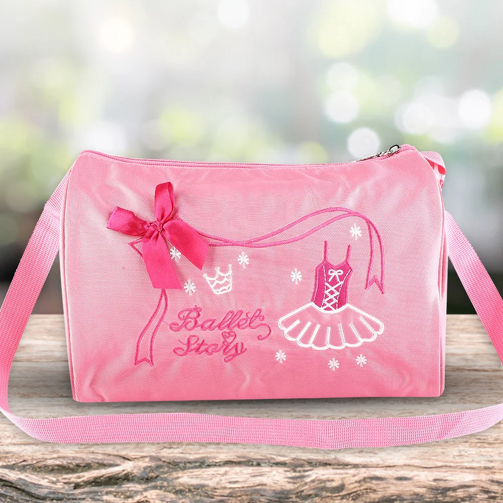 Bolso de hombro bordado de ballet, bolso tote de ballet, bolso de ballet para niñas, mochila de ballet para niñas, bolso de natación, bolso tote bordado