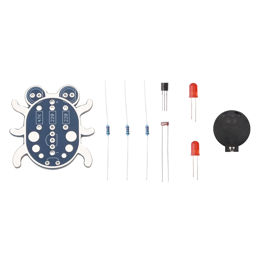 DIY Rüsselkäfer-Augen-LED-Fotoresistor-Sensor-Modul Löten-Lern-Kit DIY Anfänger lernen, Spaß-Kit zu löten – Detail 34