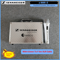 Original Sennheiser E868II-S Professional Dynamic Microphone Performance Karaoke Live Broadcast Wired Mic Singing Conference