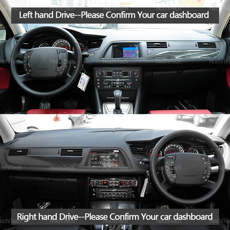 Car Dashboard Cover Dash Board Mat Carpet Pad Sunshade Cape Cushion LHD RHD Car Dashboard Cover Mat for Citroen C5 2008-2016 - view 2