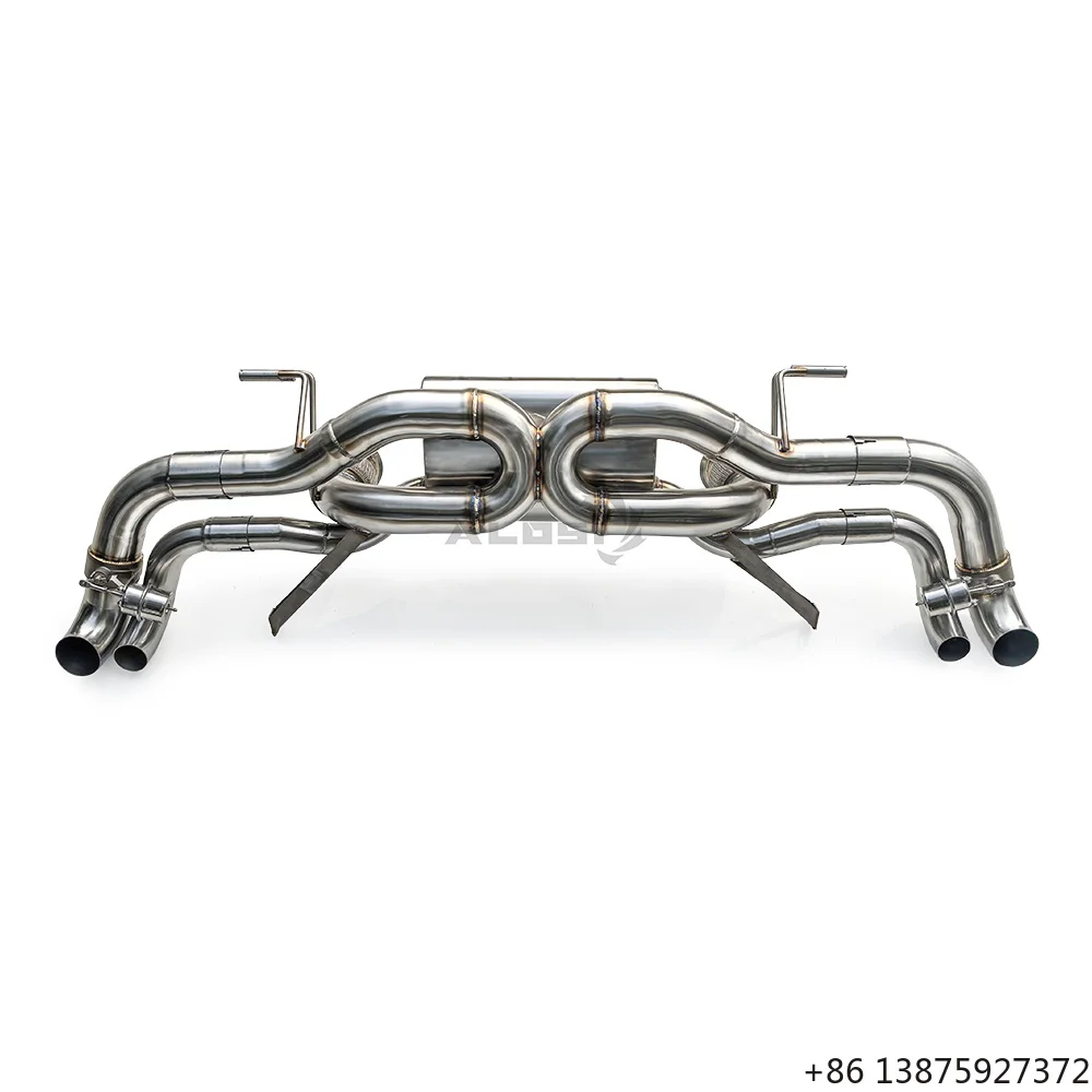 

Valvetronic SS304 Catback Exhaust for Gallardo LP550 LP560 LP570 5.2 2009-2014 Sports Car Performance Muffler Pipe