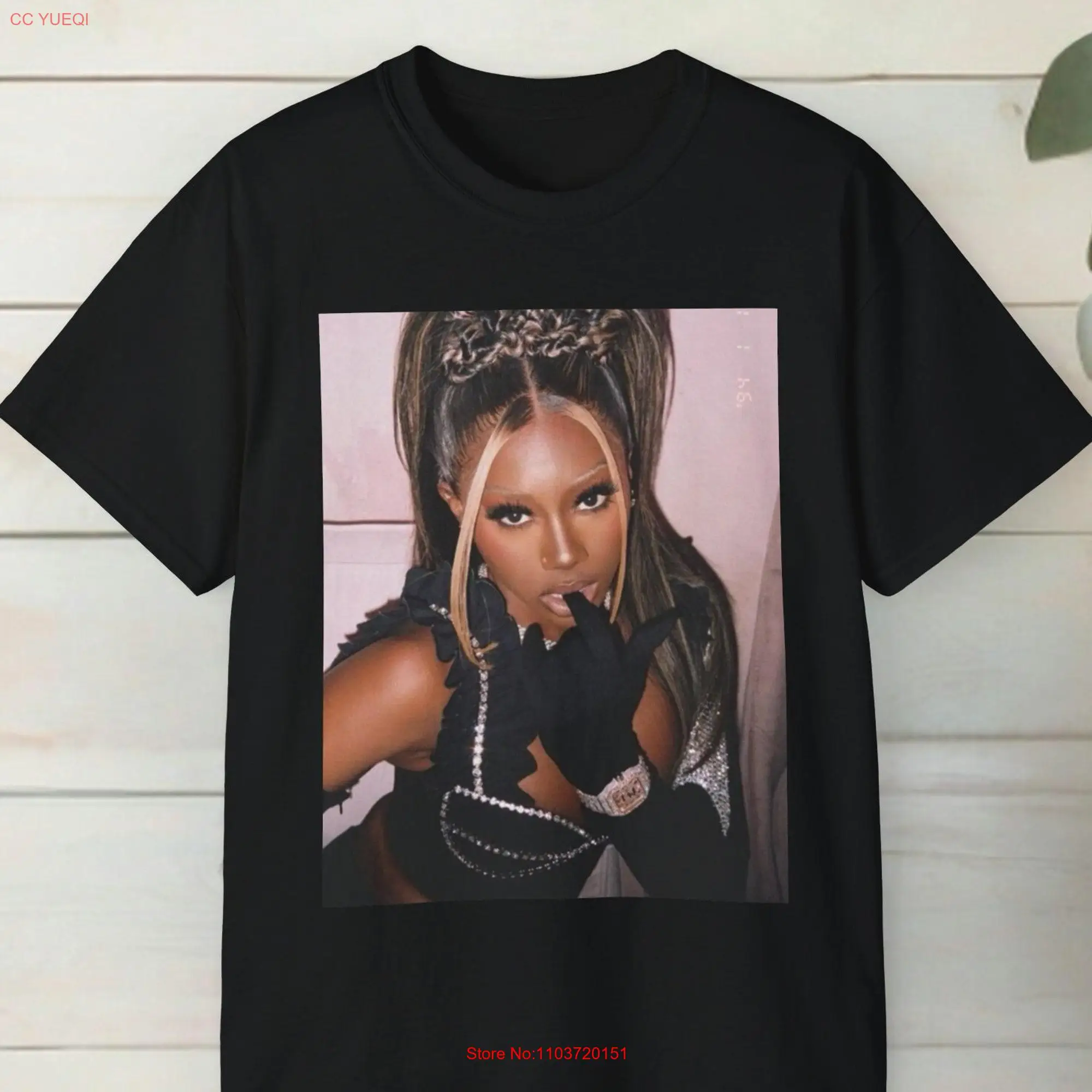 Шикарная футболка Flo Milli, быстрая доставка, длинные или Короткие рукава