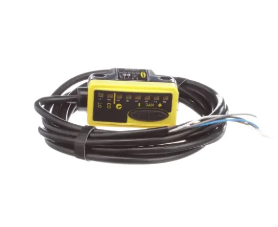 QS30LLP Photoelectric Sensor, Laser Polarized Retro, 18m, 10-30VDC, NPN/PNP, Cable, QS30