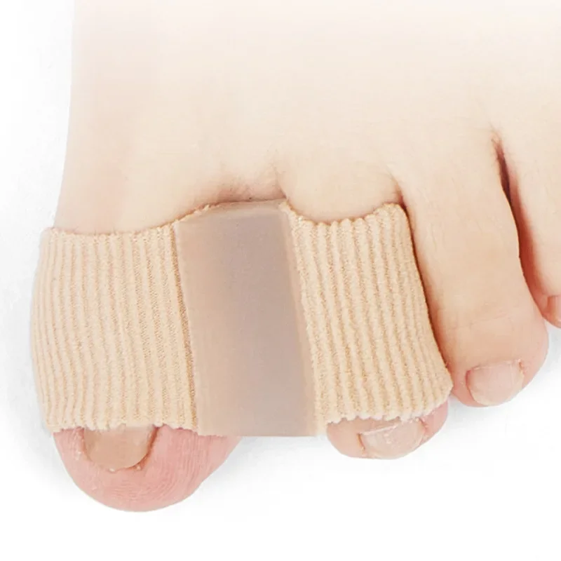 1Pcs Silicone Toe Separator Gel Toe Spreader Bunion Hallux Valgus Corrector Thumb Finger Correction Straightener Foot Care