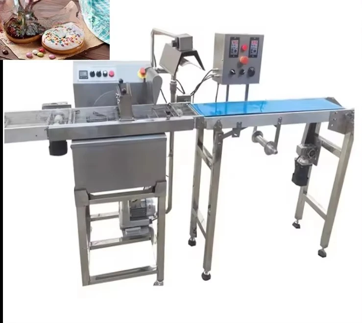Chocolate Melting Tempering Moulding Filling Enrobing Coating Cooling Machine