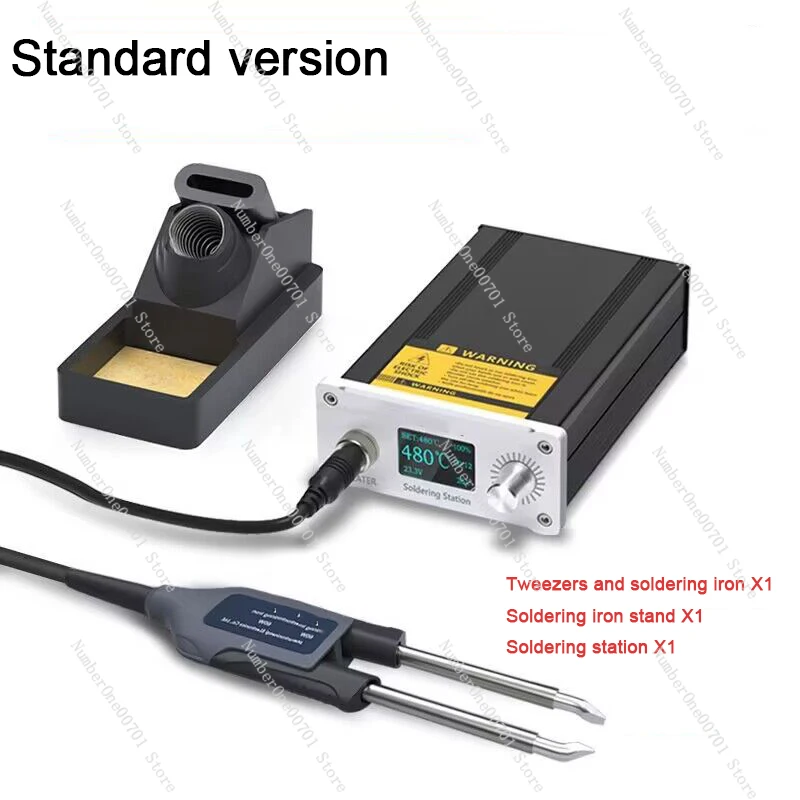 Hot Air Rework Soldering Iron And Desoldering Suction Tin Gun Station With Suction Pick Up Pen Soldering Station