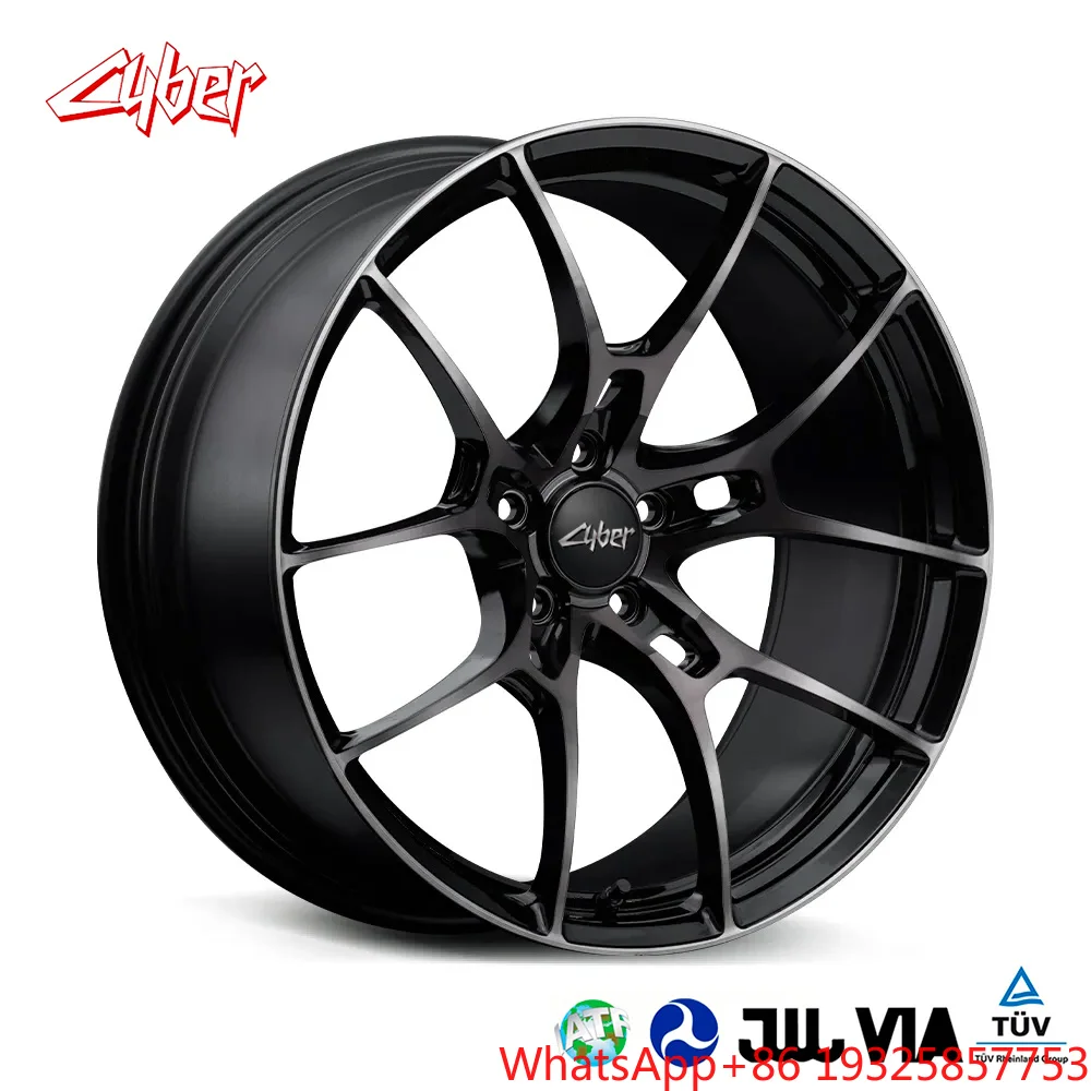 2x5 Spoke Design Forged Aluminum Alloy Wheels Rims for RAYS G025 LTD  Fiat  MINI  Buick